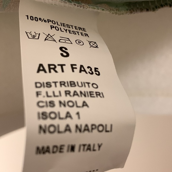 Multicolor dress. Made in Italy. - Picture 6 of 6